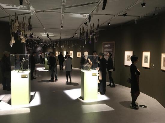 《印象派大师德加中国首展—舞动的艺术》展览现场