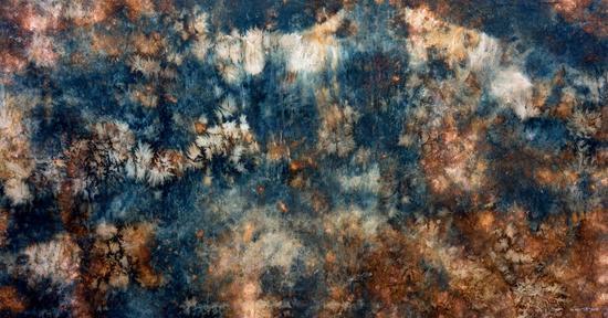 《炒墨-23》97 x180cm,2016年