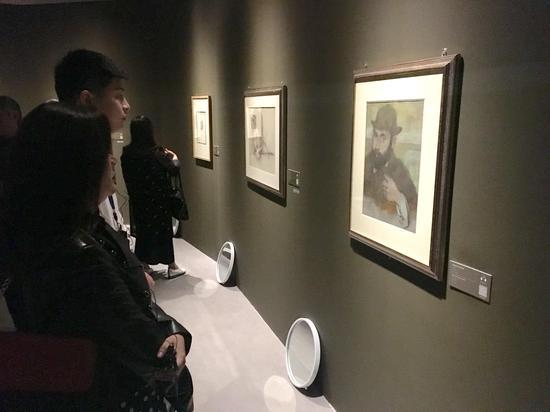 《印象派大师德加中国首展—舞动的艺术》展览现场