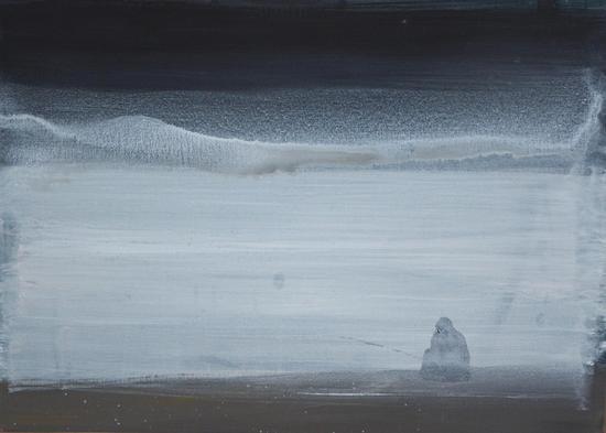 《雾 》50x70cm 布面丙烯 Acrylic on cloth 2016