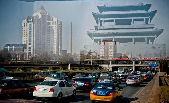 现在的广安门地区(图源 新京报 新浪新闻中心联合出品《城门变》,摄影 李飞)