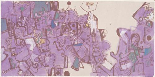 郑元无《无题》100cm180cm 2015年 (2)