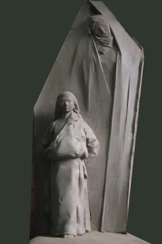 李烜峰 高原春天 青铜 2014 中国美术馆藏 45x50x130cm