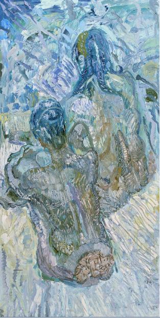 1x2m 2008年 获中央美院第四届油画开放展“最佳色彩奖”