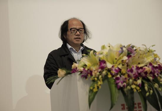 中国国家画院副院长、本次展览策展人、著名美术评论家 张晓凌先生 致辞