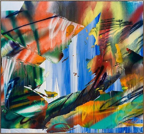卡塔利娜·格罗瑟(Catharina Grosse)作品《O.T。,2015”》 图片来源:网络