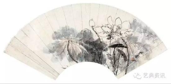 lot3027 张大千(1899-1983) 夏河图 21×58cm 艺典拍卖