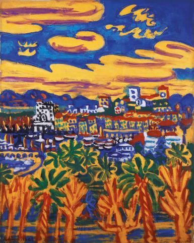 梅原龙三郎 (1 888-1986)《康城》
