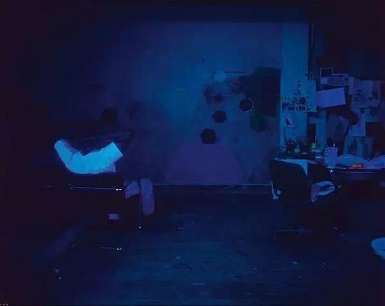 Black Artist (Studio View)