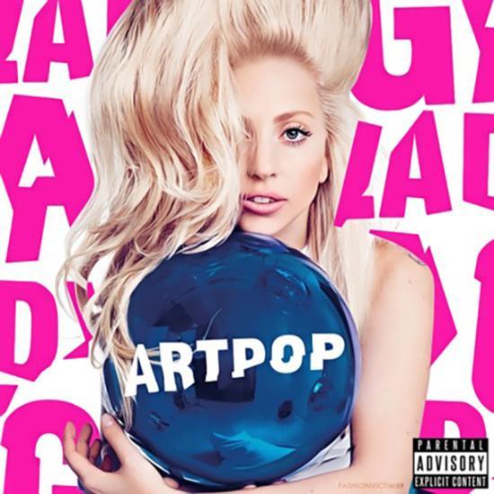 Lady Gaga专辑《艺术波普》封面,2013年。图片来源于网络