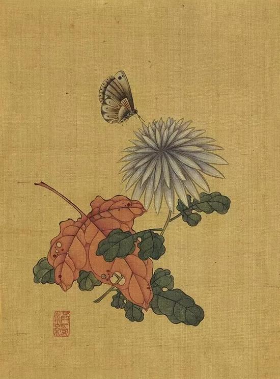 《秋菊蝴蝶》