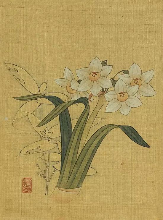 《幽篁水仙》