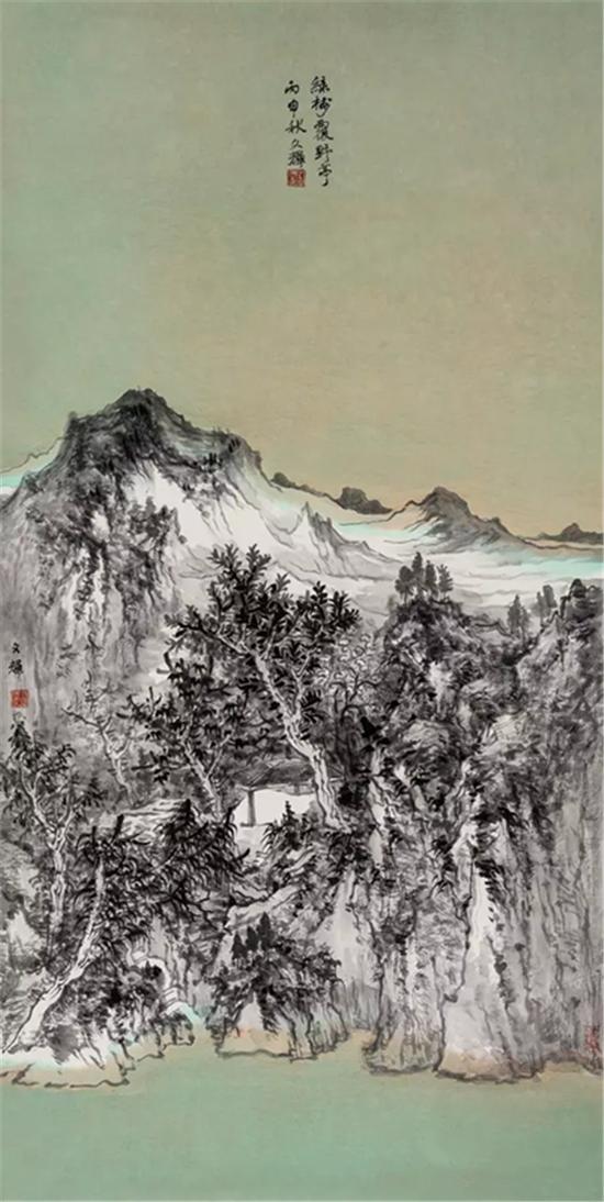《绿树覆野亭》