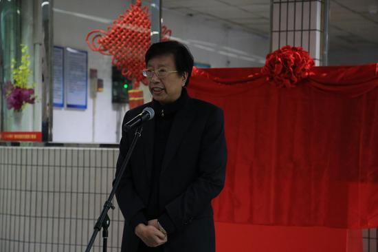 刘海粟美术馆馆长朱刚发言
