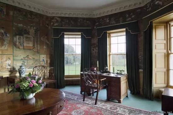 ▲索尔全姆别墅(Saltram House)内景,图片来源:Treasure Hunt