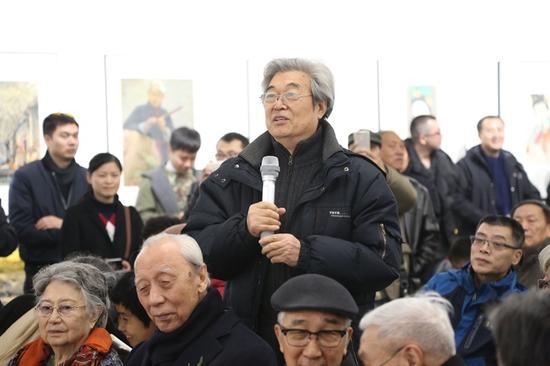 杨力舟(原中国美术馆馆长、著名油画家)