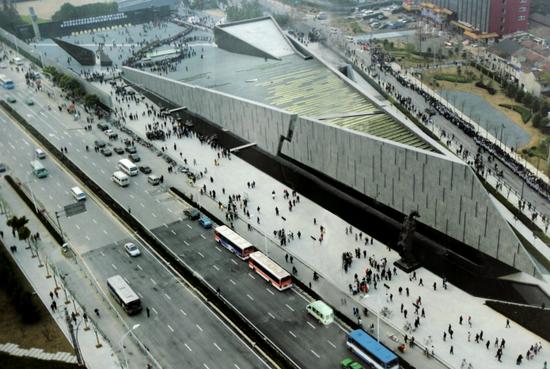 侵华日军南京大屠杀遇难同胞纪念馆 航拍图