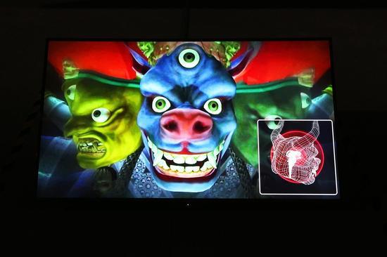 Lu Yang陆扬(中国)作品名:Wrathful King Kong Core忿怒金刚核