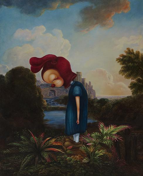 《丢失的记忆》布面油画 130cmX160cm 2013年