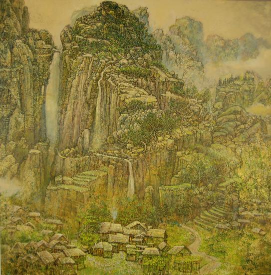 夏(2008年)油画