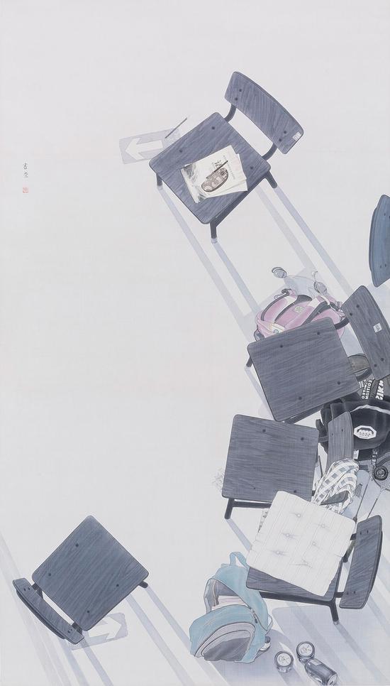 冯书荣 《课后》 200×130