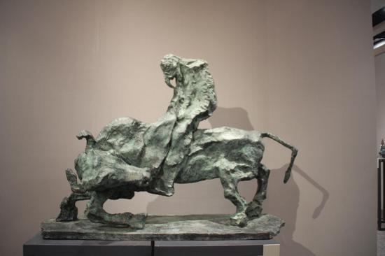《老子出关》 吴为山作品