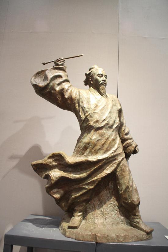 《草圣张芝》 何鄂作品
