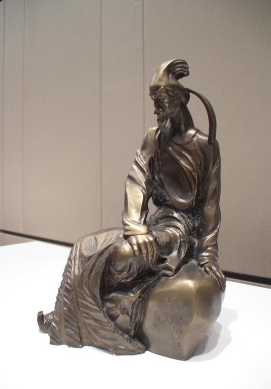 《杜甫》 叶毓山作品