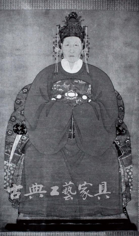 图3 《大明宣德公主像真迹》(美国弗吉尼亚美术馆)