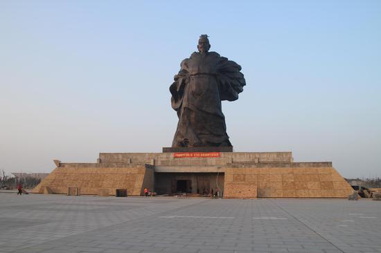 刘邦铜像