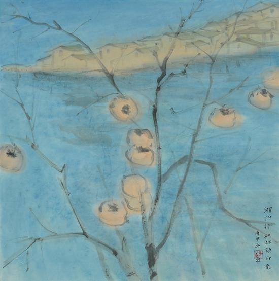 湖州行 70cm-70cm 纸本水墨 刘心泉 2016
