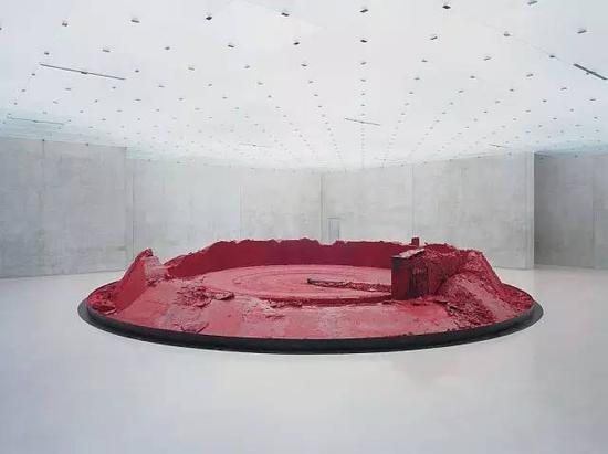 安尼施·卡普尔 Anish Kapoor - My Red Homeland (局部)