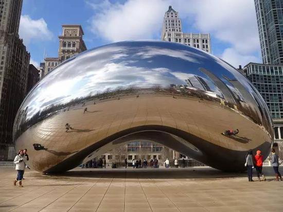 安尼施·卡普尔 Anish Kapoor - Cloud Gate云门,芝加哥公共艺术项目