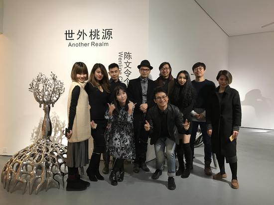 陈文令“世外桃源”个展现场