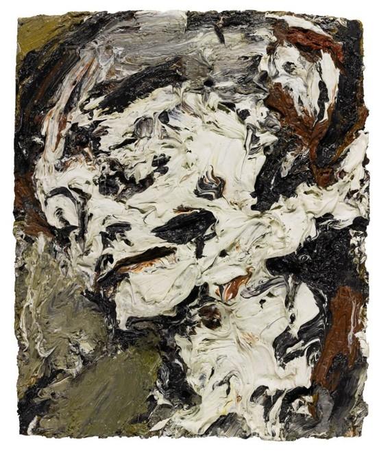 弗兰克·奥尔巴赫,《格尔达柏姆的头像》,1965