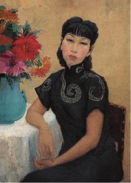 潘玉良的绘画世界展览展品。 三峡博物馆供图 华龙网发