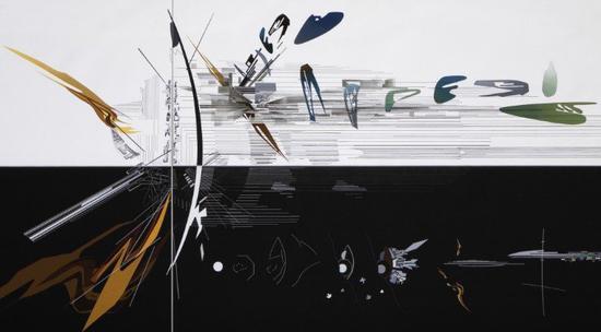 哈迪德作品。图片:Courtesy of the artist and Serpentine Sackler Gallery
