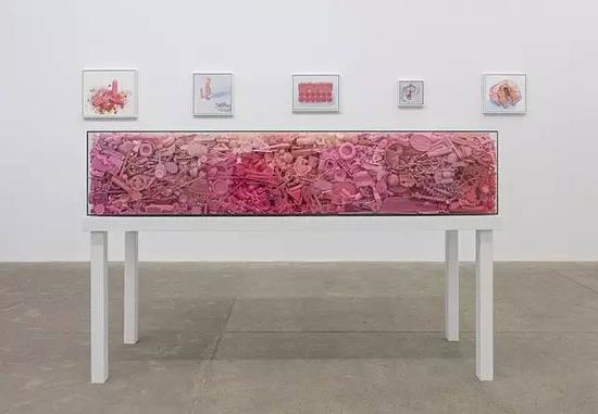 Portia Munson在PPOW GALLERY的展览一角