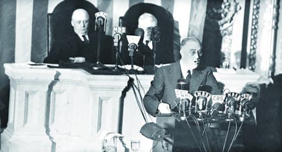 罗斯福的国会大厦演讲,1941年