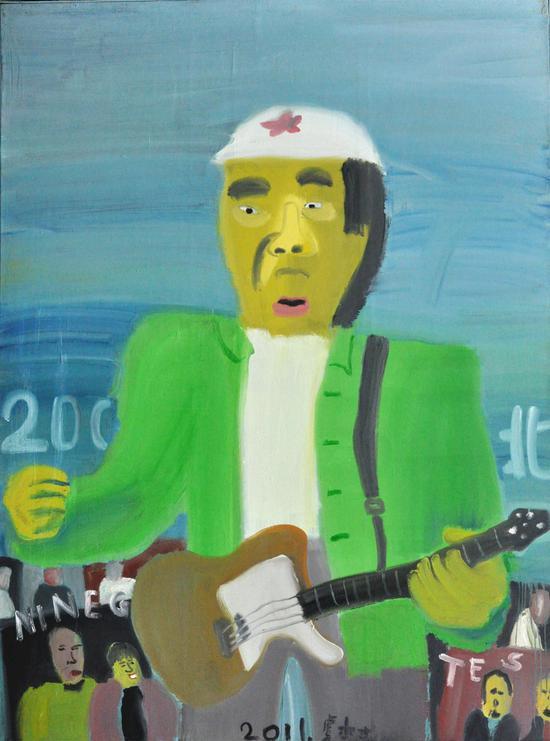一无所有 虞村 260cmx195cm 2010年 布面油画 Nothing Left Oil painting on canvas