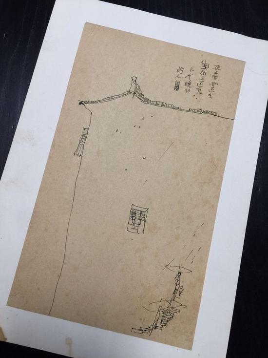 少年羽空写的江南家乡