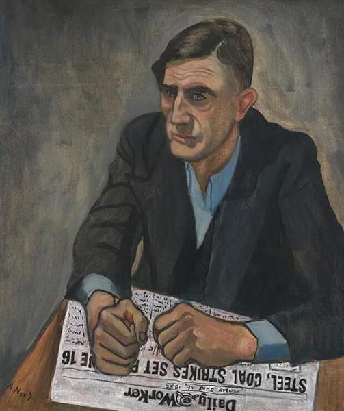 爱丽丝·尼尔(Alice Neel),《帕特·惠伦》(Pat Whalen), 1935