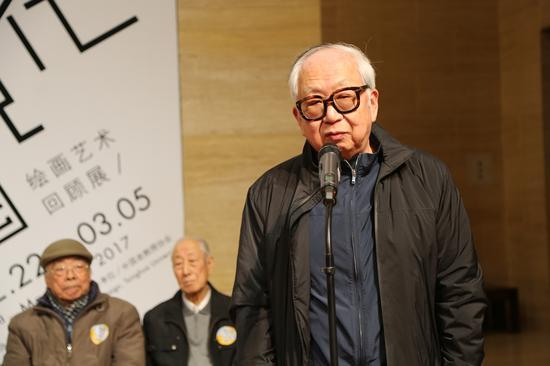 中央文史研究馆馆员、著名作曲家王立平致辞