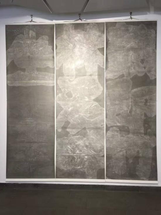 王勇 的隐墨书作品