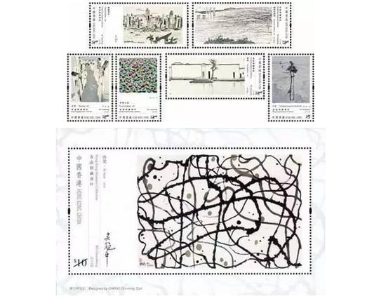 🔺《香港馆藏选粹——吴冠中画作》纪念邮票