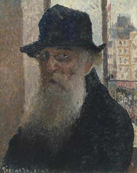毕沙罗《自画像》(1903),收藏于泰特美术馆