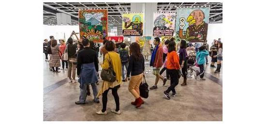 2015年巴塞尔艺术展香港展会现场