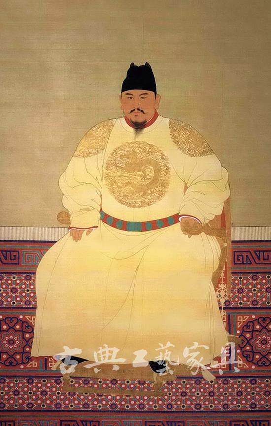 图2 明太祖朱元璋画像