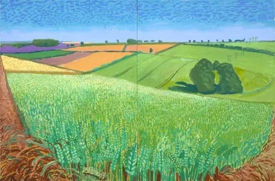 David Hockney, Rudston Parva