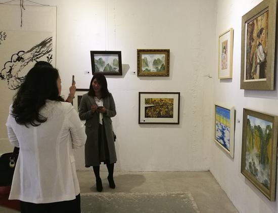 Q空间沙龙艺术展(第二季)现场